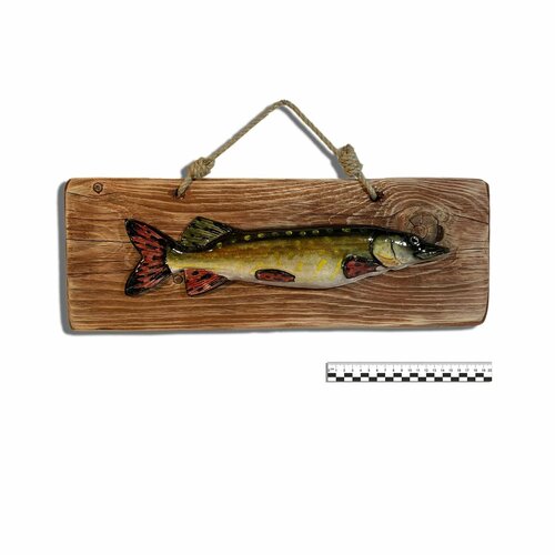 Настенная статуэтка щуки исп.12