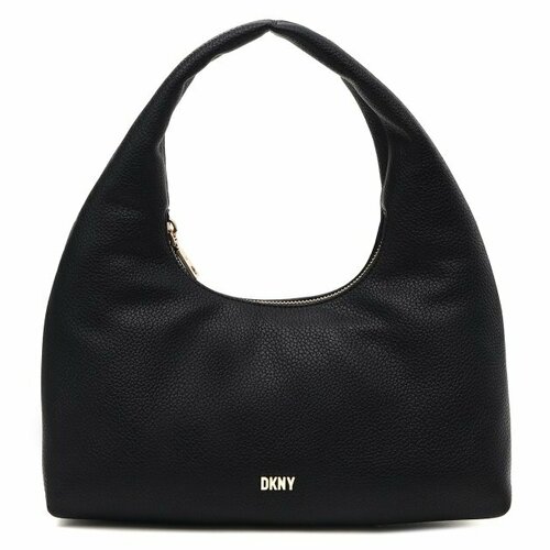 Сумка хобо DKNY, черный сумка хобо dkny черный