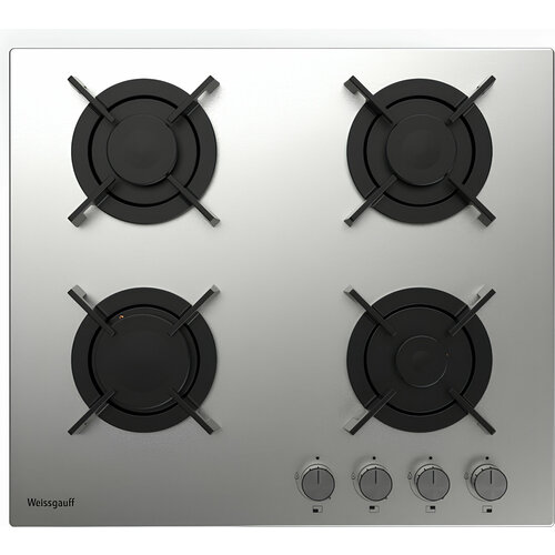 Варочная панель Weissgauff HGG 640 XRV экспресс-конфорка 3 года гарантии автоматический электроподжиг Рукоятки Hi-Tech газ-контроль 1132000₽