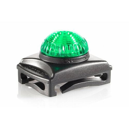 Маячок для ошейника "ADVENTURE LIGHTS GUARDIAN" серия Охота, зелёный