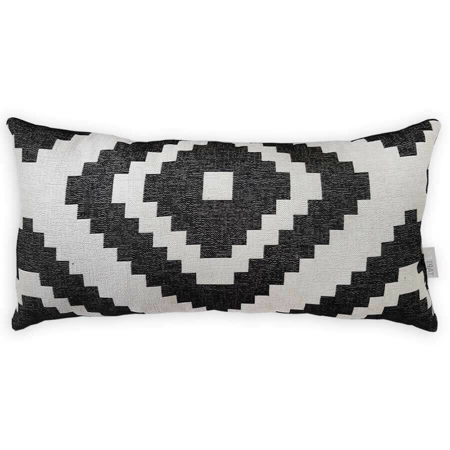 Подушка декоративная для поясницы, из гобелена Ромб, 23х45см