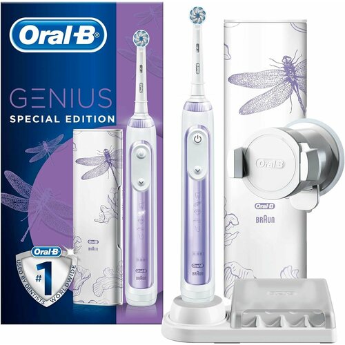 Электрическая зубная щетка Oral-B Genius 10000N Special Edition Orchid Purple 20999₽