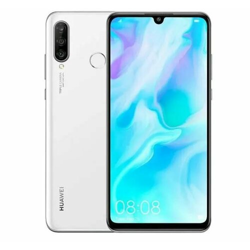 HUAWEI Смартфон P30 Lite 6128 ГБ белый 11700₽
