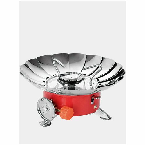 Плитка- горелка газовая портативная с лепестками и пьезоподжигом WB70WY-7-1