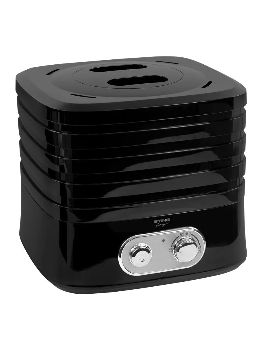 Электросушилка Stingray ST-FD716A, 6 уровней, пластиковые поддоны, 350 Вт — фото 1