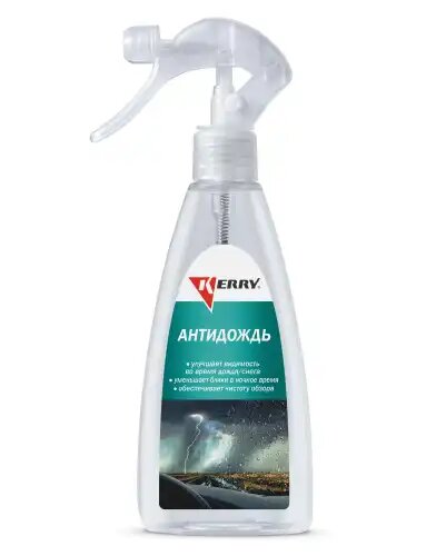 Антидождь KERRY KR-293 спрей без запаха готовый 0.25 л 250 г