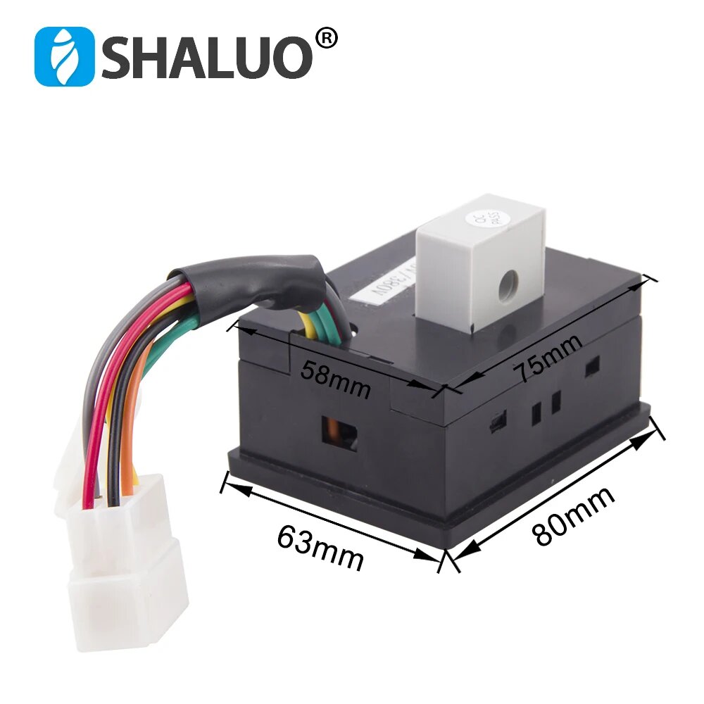 Ваттметры SHALUO HJ-502 Цифровой Измеритель Генератора, 6wires and 2wires