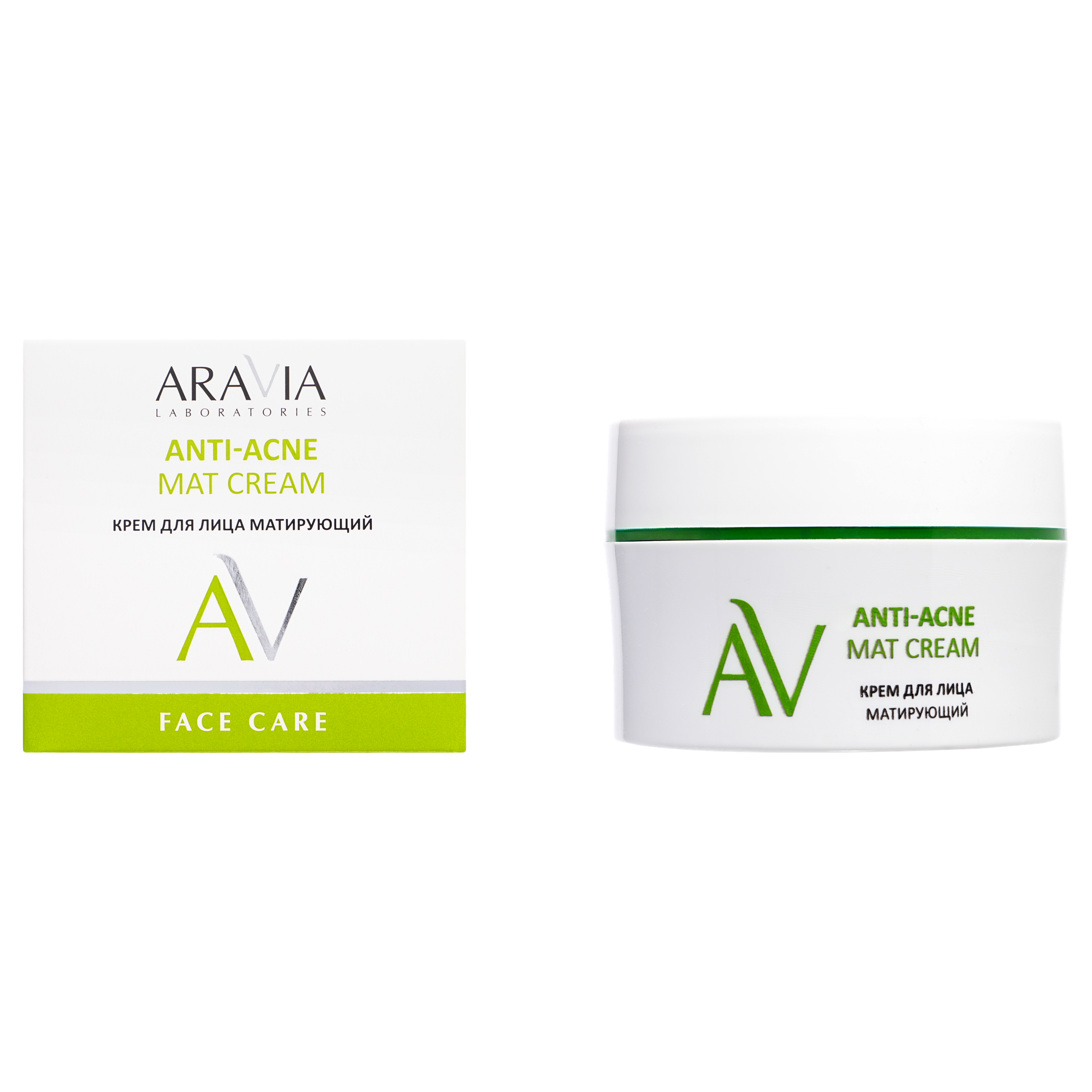 Крем для лица ARAVIA LABORATORIES ANTI-ACNE матирующий 50 мл