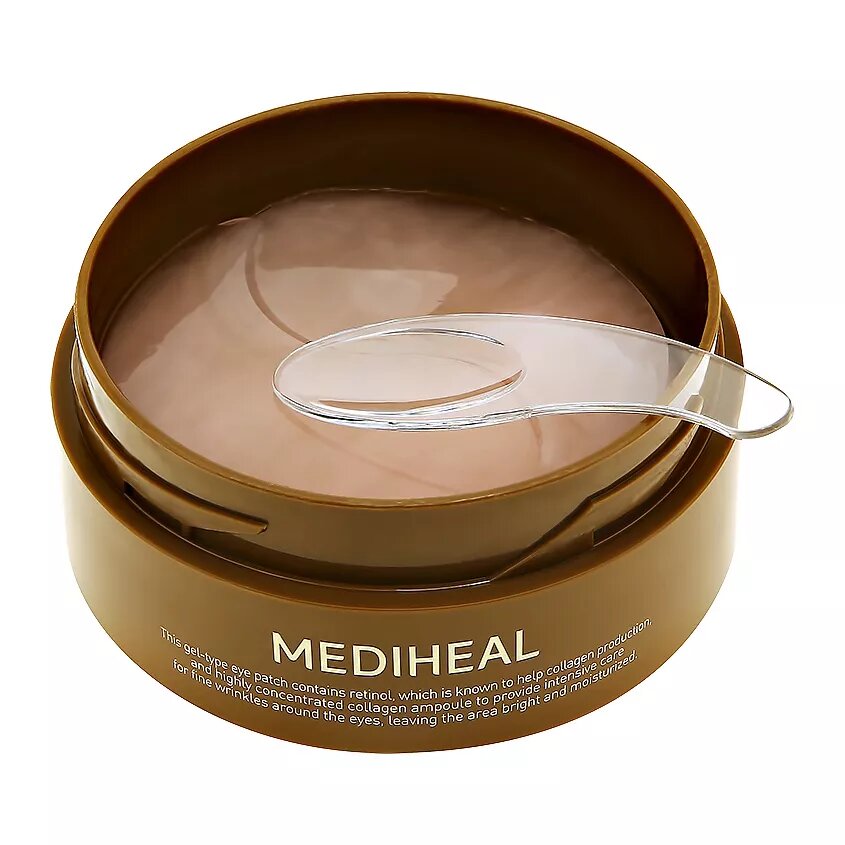 Патчи для глаз Mediheal Retinol 5X, с ретинолом, коллагеном и глютатионом — фото 1