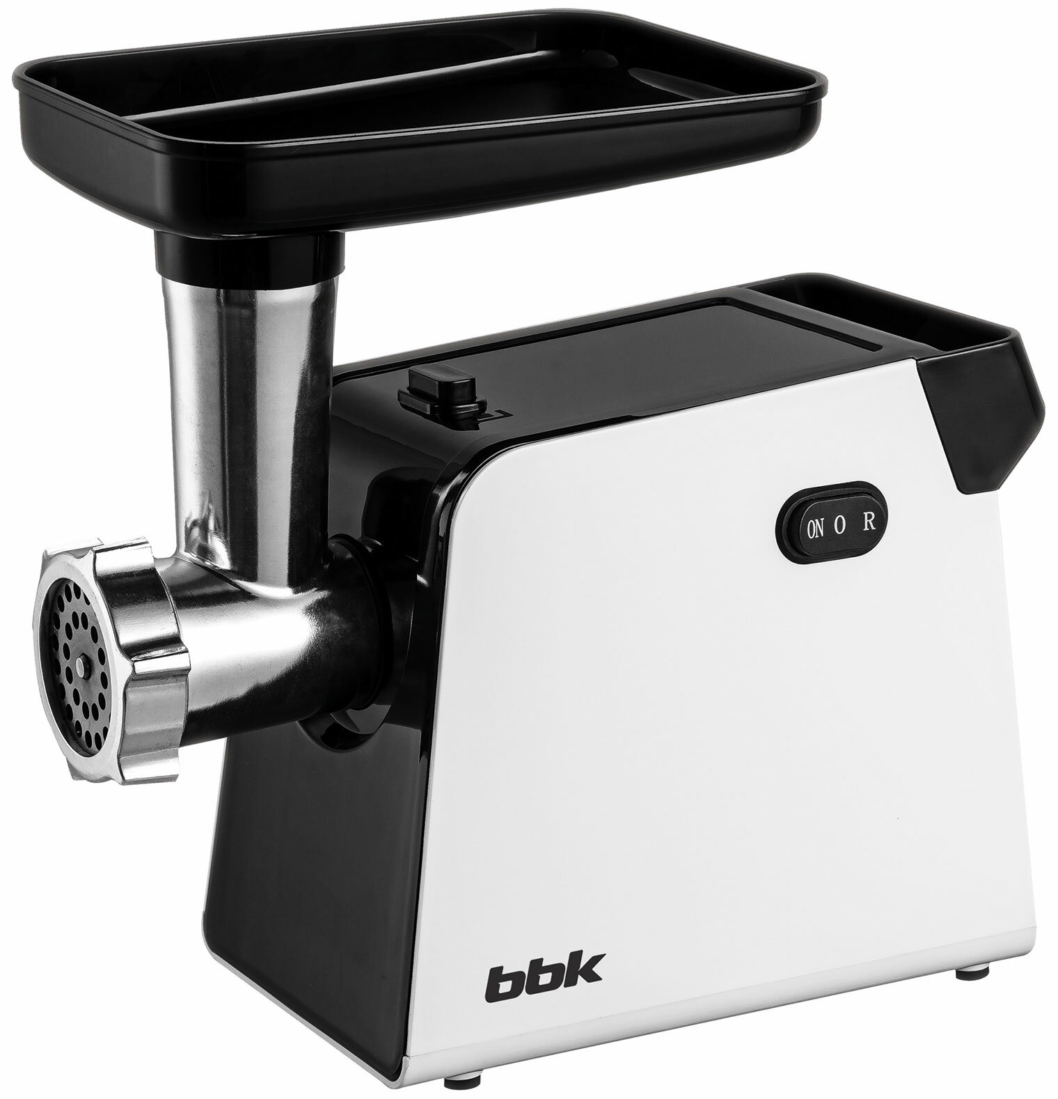 Мясорубка BBK MG2007, черный/белый