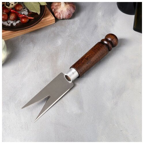 Вилка для шашлыка TAS-PROM 27 см, длина лезвия 12 см, Армения