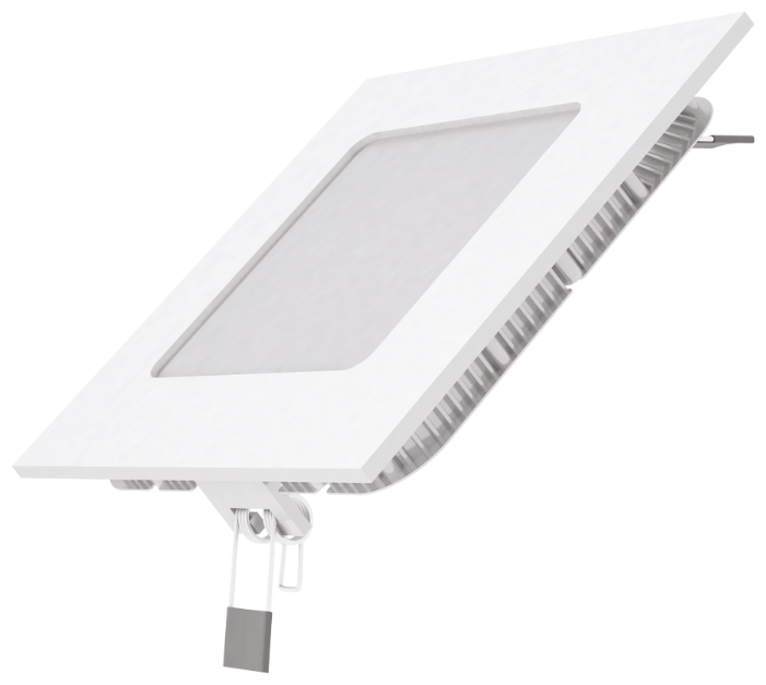 Светильник Gauss Slim квадрат 6W 360lm 3000K 180-265V LED 940111106