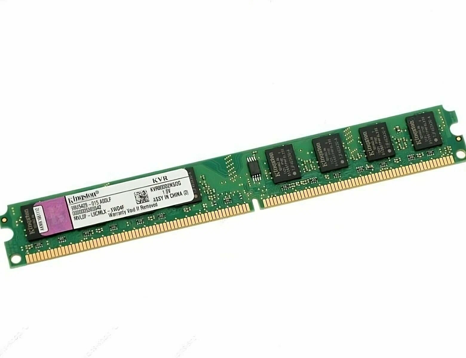 Оперативная память Kingston 2 ГБ DDR2 800 МГц DIMM CL6 KVR800D2N6/2G