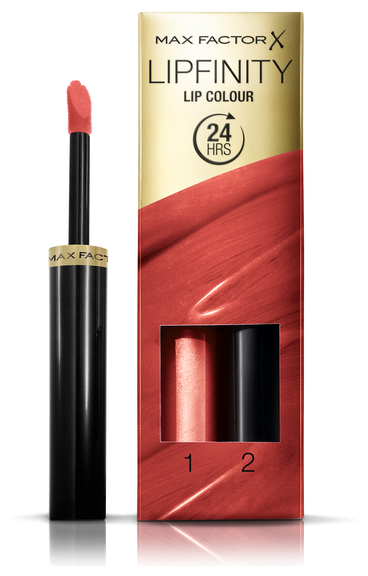 Max Factor Набор для макияжа губ Lipfinity Lip Colour стойкая, оттенок 115 Confident