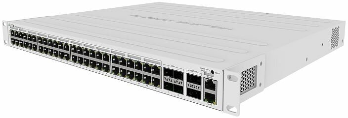 Коммутатор MikroTik Cloud Router Switch 354-48P-4S+2Q+RM, управляемый, количество портов: 48x1 Гбит/с (CRS354-48P-4S+2Q+RM)