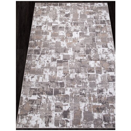 Ковер RICHI - Прямоугольник Бежевый, Современный, GRAY (200 см. на 300 см.)