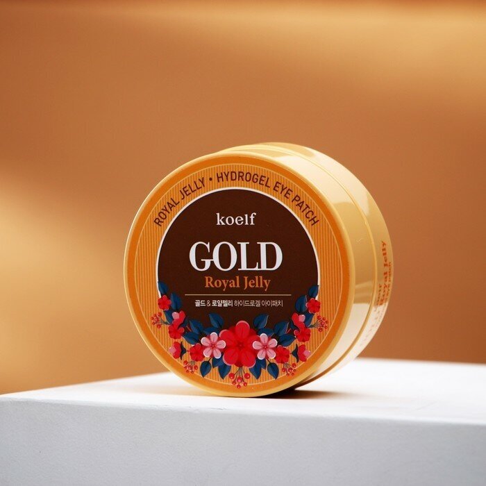 Petitfee Патчи для глаз гидрогелевые с маточным молочком Koelf Gold & Royal Jelly , 60*1,4 г (Petitfee, ) - фото №16