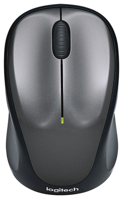 Беспроводная компактная мышь Logitech M235, серый