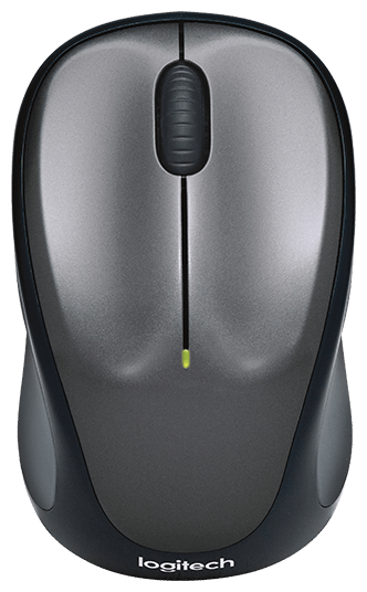 Беспроводная мышь Logitech M235, grey/black