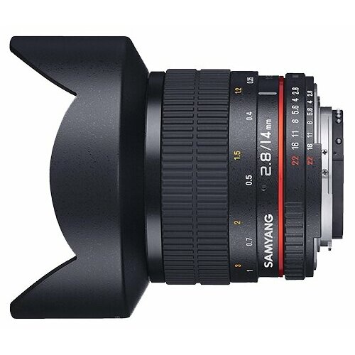 Объектив Samyang 14mm f/2.8 ED AS IF UMC Micro 4/3, черный