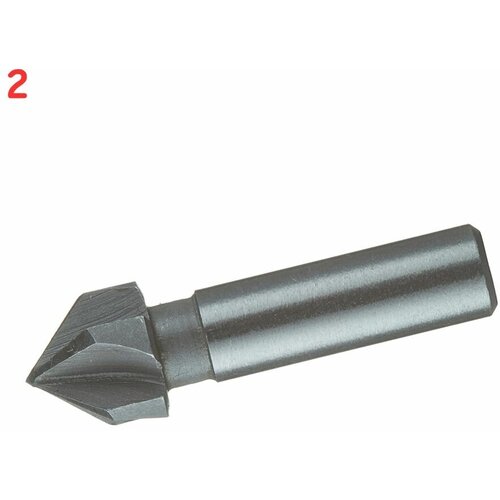 зенкер 7042 40 по металлу d8 мм 2 шт Зенкер (7043-40) по металлу d12 мм (2 шт.)