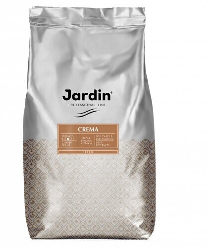 Кофе в зернах Jardin Crema, 1 кг, промышленная упаковка