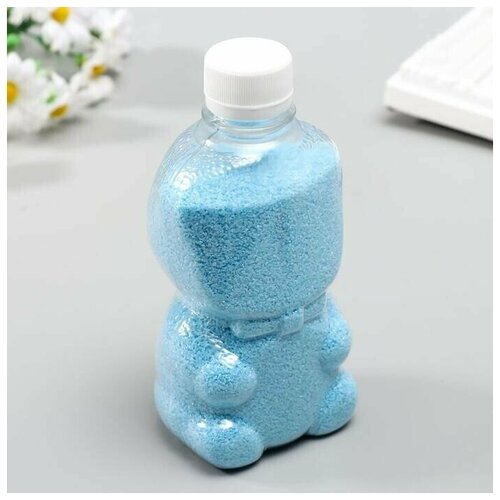 Песок цветной в бутылках Голубой 500 грамм в ассортименте 1 шт 379₽