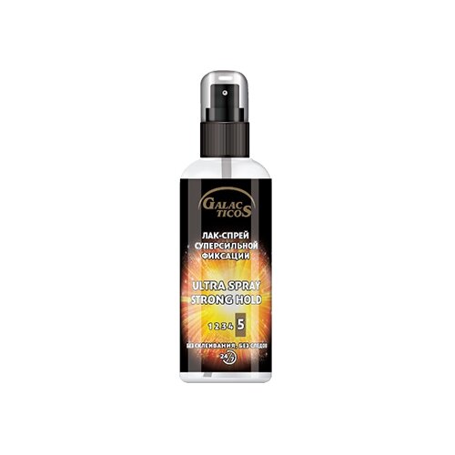 GALACTICOS Лак-спрей для волос Ultra Spray Strong Hold, экстрасильная фиксация, 100 мл