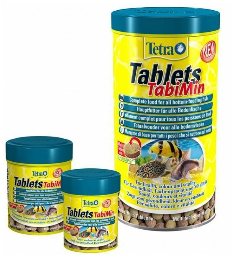 корм Tetra TabletsTabiMin для всех видов донных рыб - фото №8