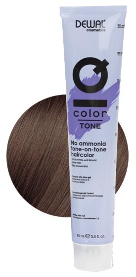 Dewal Cosmetics Краситель полуперманентный IQ COLOR TONE, 5 Light brunette