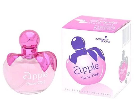 Туалетная вода женская Alain Aregon Apple Juice Pink цветочная 50 мл