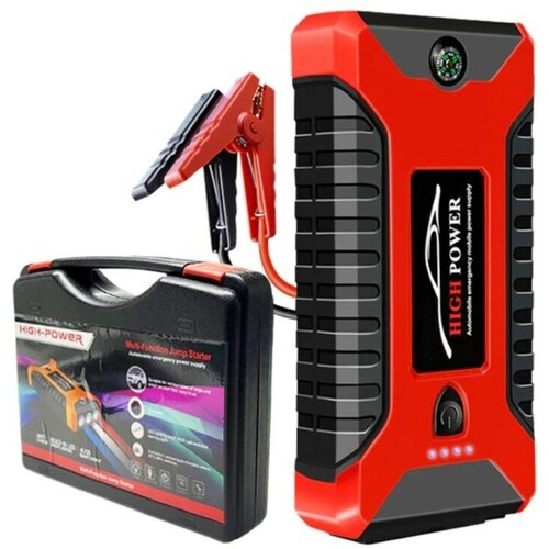 Пусковое устройство High Power с функцией powerbank 39800 мАh красный 489900₽