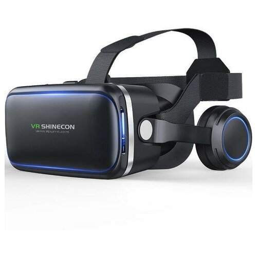 фото Очки виртуальной реальности vr shinecon с наушниками