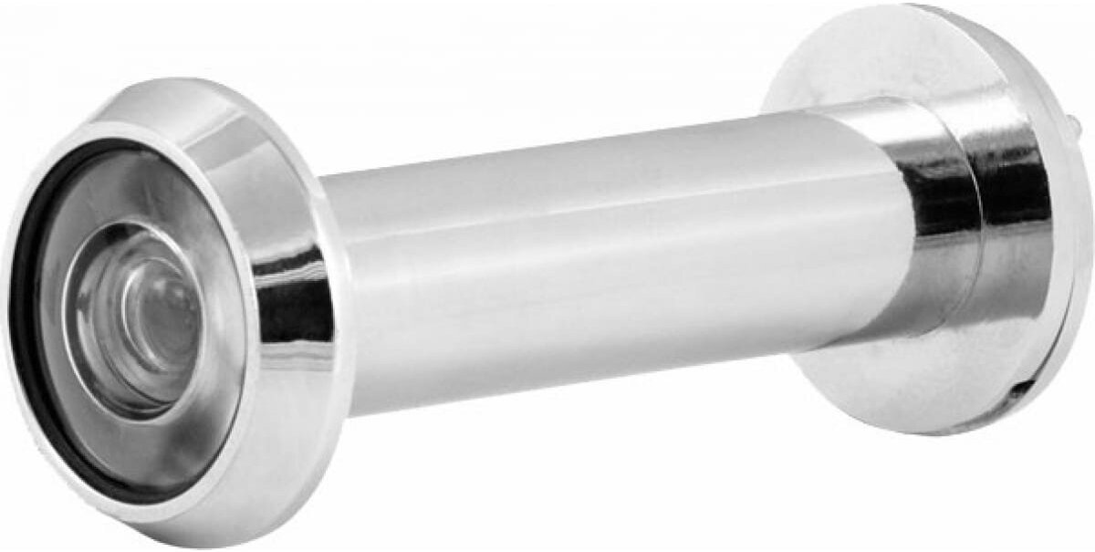 фото Дверной глазок со шторкой Нора-М №2/16/200/65-100, хром