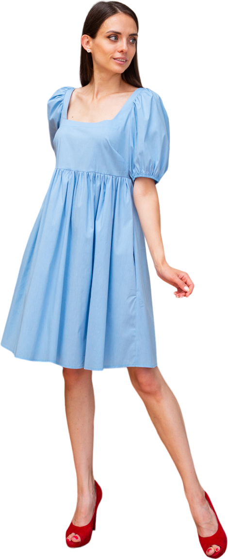 Платье ONateJ, размер 40-42, голубой