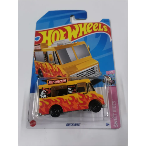 Hot Wheels Машинка базовой коллекции QUICK BITE оранжевая 5785/HKH19