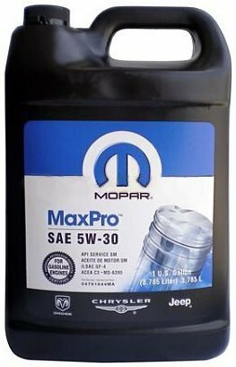 Синтетическое моторное масло Mopar MaxPro SAE 5W-30, 5 л