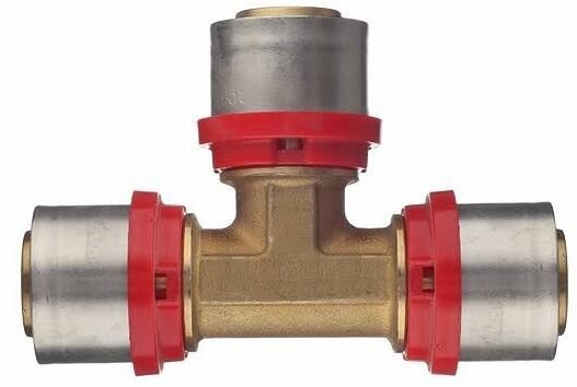 фото Пресс Тройник 26 х 16 х 26 переходной RVC