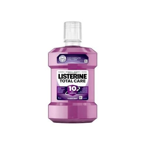 Listerine Total Care 10 в 1 жидкость для полоскания рта 1000 мл (Из Финляндии)