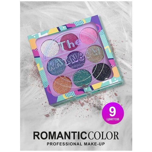 Палетка косметическая RC6607-04 ROMANTIC COLOR палетка косметическая yy21 12 romantic color