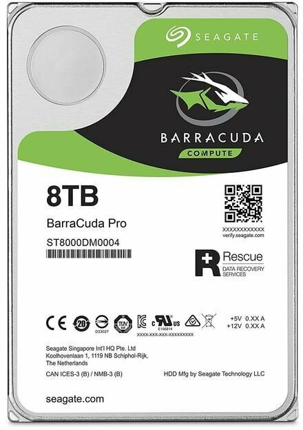 Жесткий диск Seagate ST8000DM004 8Tb