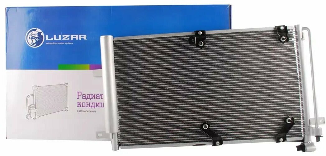 Радиатор кондиционера для автомобилей Приора (тип Panasonic) LRAC 01272 LUZAR