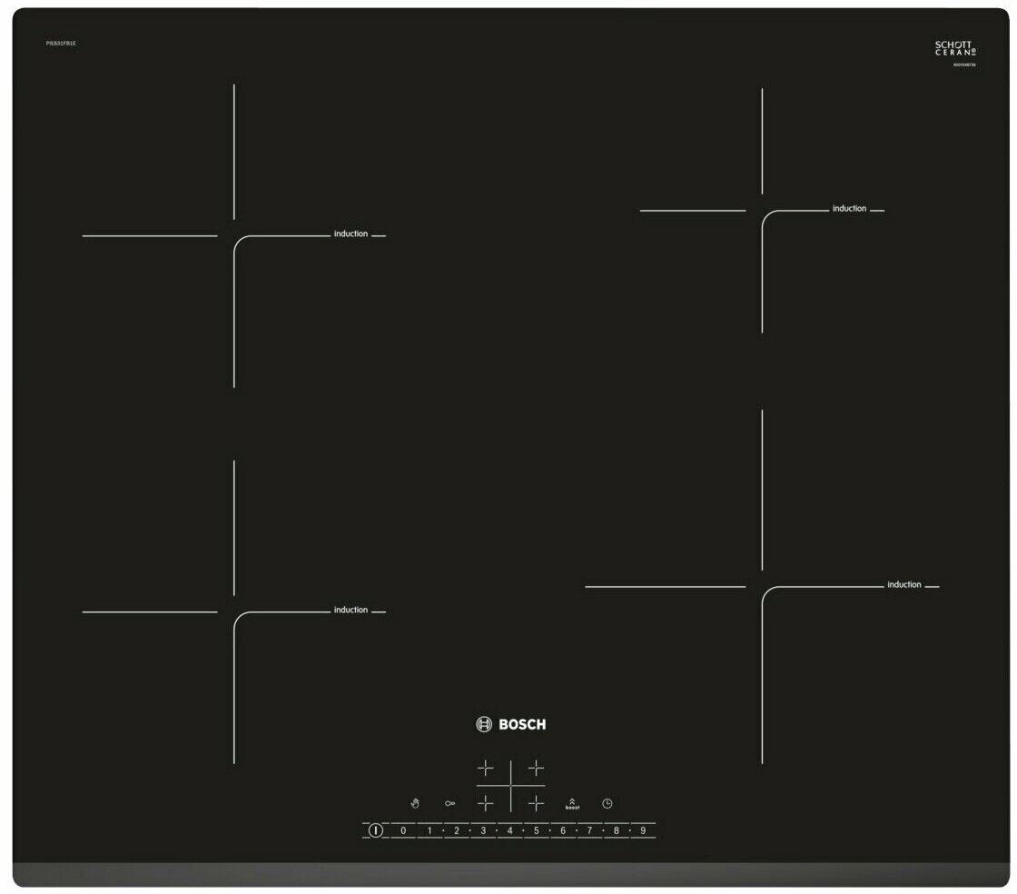 Индукционная варочная панель Bosch PIE631FB1E