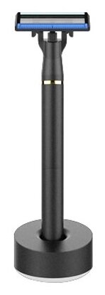 фото Т-образная бритва Xiaomi подставка, бритвенный станок Lemon H600