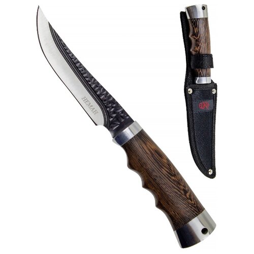 фото Нож туристический pirat "неман", ножны кордура, длина клинка 12,9 см