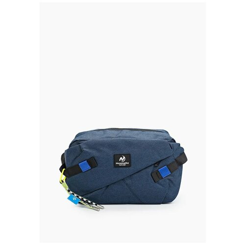 фото Сумка мессенджер nonstopika, фактура гладкая, синий