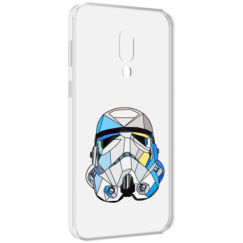 Чехол MyPads star wars дарт вейдер для Meizu 16 Plus / 16th Plus задняя-панель-накладка-бампер