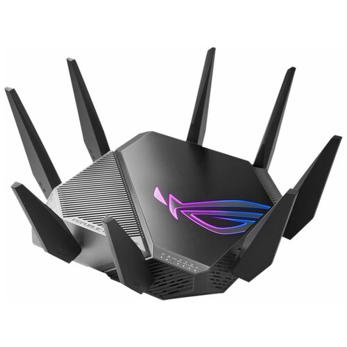 Wi-Fi роутер ASUS ROG Rapture GT-AXE11000 asus маршрутизатор asus gt axe11000 eu 13 p eu uk 90ig06e0 mo1r00 gt axe11000