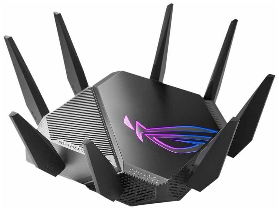 Wi-Fi роутер ASUS GT-AXE11000, AX11000, черный