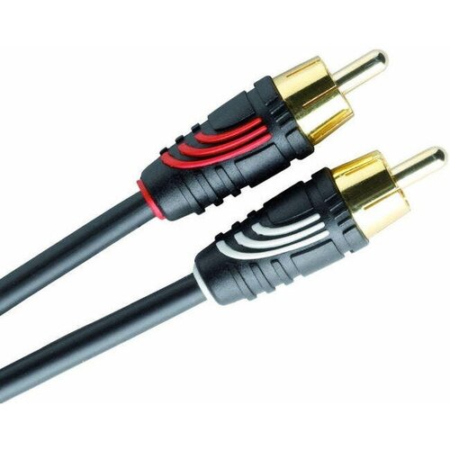 Кабель аудио 2xRCA - 2xRCA QED (QE2705) Profile Audio 3.0m межблочный кабель qed profile stereo jack to jack 1 0 м